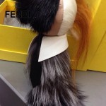 FENDI 05 潮人必備人氣熱銷款老佛爺同款限量版真貂毛手工製作橙色毛公仔吊飾