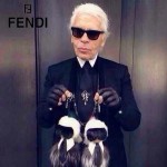 FENDI 07 潮人必備人氣熱銷款老佛爺同款限量版真貂毛手工製作綠色毛公仔吊飾