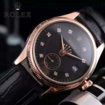 ROLEX-00037 勞力士 日誌型Datejust系列腕表 藍寶石鏡面 皮帶款
