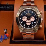 ROLEX-010-5 歐美新款宇宙型迪通拿玫瑰金系列大錶盤鋼帶款腕錶