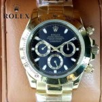 ROLEX-014-9 新款商務男士宇宙型迪通拿土豪金鋼帶款腕錶