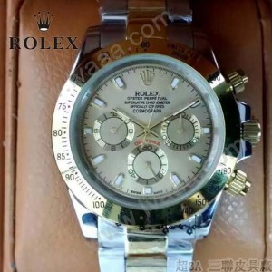 ROLEX-014-8 新款商務男士宇宙型迪通拿間金系列鋼帶款腕錶