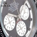 ROLEX-015-3 時尚精英款宇宙型迪通拿閃亮銀鋼帶款腕錶