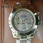 ROLEX-014-2 新款商務男士宇宙型迪通拿土豪金鋼帶款腕錶