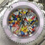 ROLEX-023 全球限量紀念款蠔氏恒動水鬼瑞士2836機芯鋼帶款機械錶