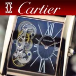 CARTIER-181 新款男士土豪金劉德華同款TANK MC系列陀飛輪自動機械腕錶