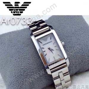 ARMANI-189 時尚潮流新款原單方形鋼帶石英腕錶