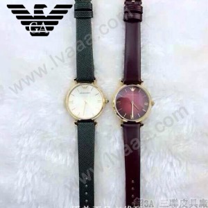 ARMANI-192 時尚個性女士原單兩色皮帶款石英腕錶