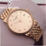 PATEK PHILIPPE-067-6 百達翡麗超薄男腕表 2824瑞士機芯籃寶石防刮耐磨玻璃 316精鋼