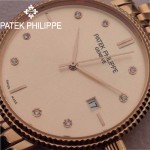 PATEK PHILIPPE-067-6 百達翡麗超薄男腕表 2824瑞士機芯籃寶石防刮耐磨玻璃 316精鋼