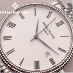 PATEK PHILIPPE-067-1 百達翡麗超薄男腕表 2824瑞士機芯籃寶石防刮耐磨玻璃 316精鋼