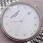 PATEK PHILIPPE-067 百達翡麗超薄男腕表 2824瑞士機芯籃寶石防刮耐磨玻璃 316精鋼