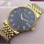 PATEK PHILIPPE-067-5 百達翡麗超薄男腕表 2824瑞士機芯籃寶石防刮耐磨玻璃 316精鋼