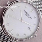 PATEK PHILIPPE-067 百達翡麗超薄男腕表 2824瑞士機芯籃寶石防刮耐磨玻璃 316精鋼