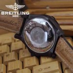 BREITLING-023 時尚男士槍色316L精鋼錶殼藍寶石鏡面瑞士2824全自動機械腕錶