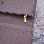 LV N60017-2 時尚商務BRAZZA咖色棋盤格原版皮兩折西裝夾錢包