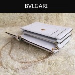 Bvlgari-0010-1 人氣熱銷寶格麗新款雙層原版皮長方形單肩斜背包