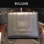 Bvlgari-007-7 歐美百搭新款黑色原版皮單層單肩斜挎包