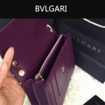 Bvlgari-0010-7 人氣熱銷寶格麗新款雙層原版皮長方形單肩斜背包