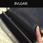 Bvlgari-0010-3 人氣熱銷寶格麗新款雙層原版皮長方形單肩斜背包