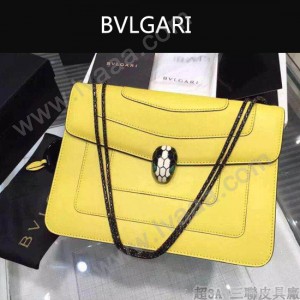 Bvlgari-0010-6 人氣熱銷寶格麗新款雙層原版皮長方形單肩斜背包