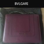 Bvlgari-007-8 歐美百搭新款深紫色原版皮單層單肩斜挎包