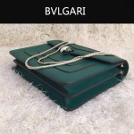 Bvlgari-0010 人氣熱銷寶格麗新款雙層原版皮長方形單肩斜背包