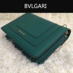 Bvlgari-0010 人氣熱銷寶格麗新款雙層原版皮長方形單肩斜背包