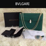 Bvlgari-0010 人氣熱銷寶格麗新款雙層原版皮長方形單肩斜背包