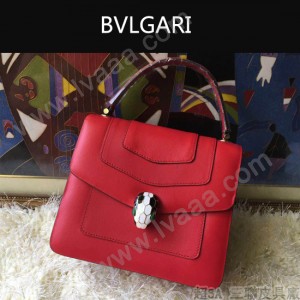 Bvlgari-0011-2 人氣熱銷寶格麗原版皮手提單肩斜背包