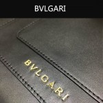 Bvlgari-006-4 名媛必備單品女士黑色原版皮單肩斜挎包