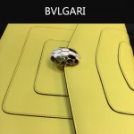 Bvlgari-007-6 歐美百搭新款黃色原版皮單層單肩斜挎包