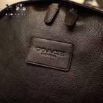 COACH 71622 歐美時尚新款男女通用黑色全皮雙肩包書包