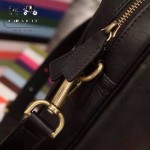 COACH 70901-2 新款商務男士BLEECKER系列黑色全皮手提單肩包公文包