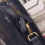 COACH 70901 新款商務男士BLEECKER系列藍色全皮手提單肩包公文包