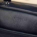 COACH 70901 新款商務男士BLEECKER系列藍色全皮手提單肩包公文包
