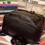 COACH 71622 歐美時尚新款男女通用黑色全皮雙肩包書包