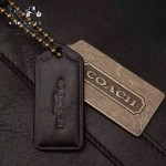 COACH 70901-2 新款商務男士BLEECKER系列黑色全皮手提單肩包公文包