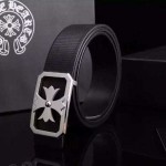 Chrome Hearts-056 克邏心原版皮皮帶新款腰帶