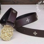 Chrome Hearts-052 克邏心原版皮皮帶新款腰帶