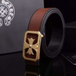 Chrome Hearts-058 克邏心原版皮皮帶新款腰帶