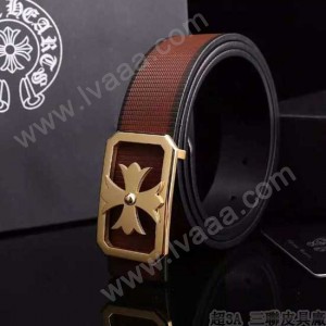 Chrome Hearts-058 克邏心原版皮皮帶新款腰帶