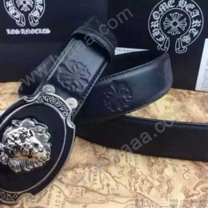 Chrome Hearts-063 克邏心原版皮皮帶新款腰帶