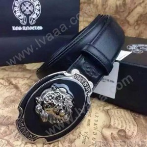 Chrome Hearts-062 克邏心原版皮皮帶新款腰帶
