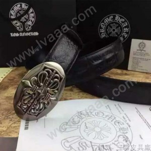 Chrome Hearts-064 克邏心原版皮皮帶新款腰帶
