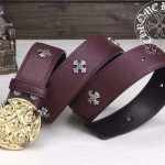 Chrome Hearts-054 克邏心原版皮皮帶新款腰帶
