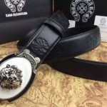 Chrome Hearts-061 克邏心原版皮皮帶新款腰帶