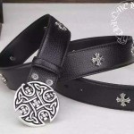 Chrome Hearts-055 克邏心原版皮皮帶新款腰帶