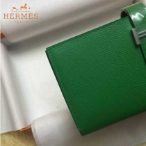 HERMES-00013-9 秋冬新款H扣西裝夾系列原版Epsom皮錢包