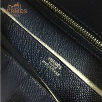 HERMES-00013-7 秋冬新款H扣西裝夾系列原版Epsom皮錢包
